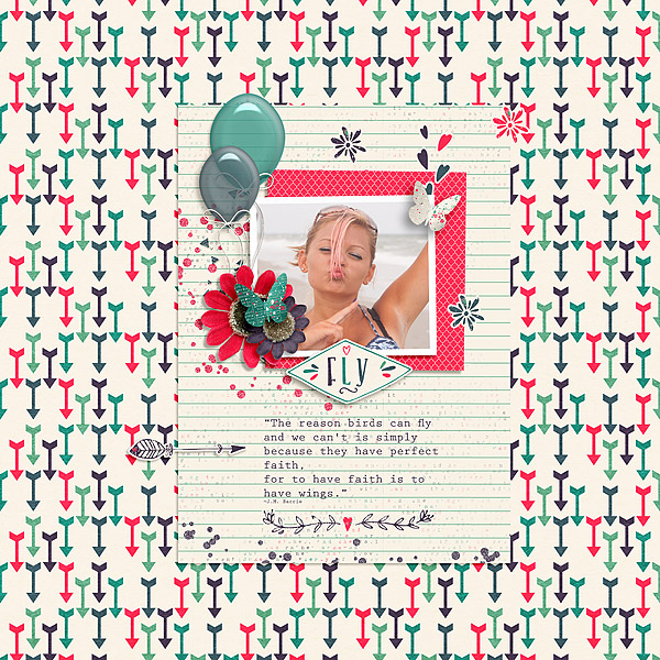 You Can Fly by River~Rose Journalers No. 5 Valorie Wibbens