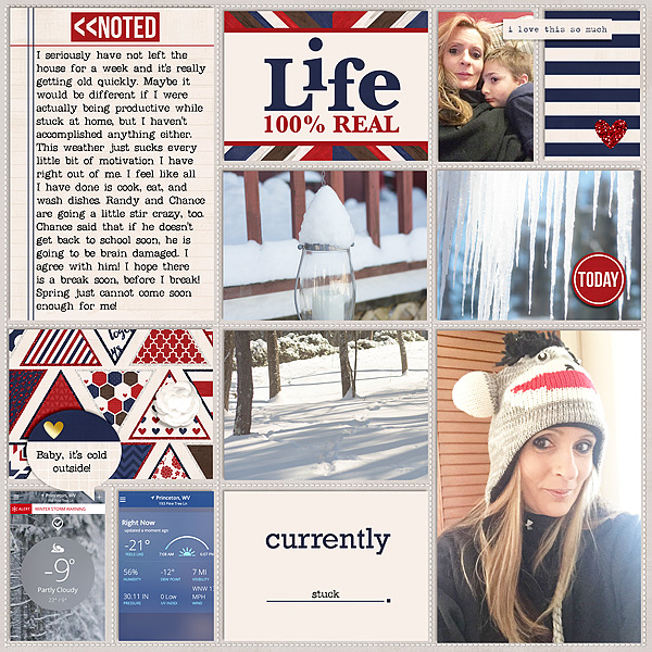 Pocket Life '15: February Collection by Traci Reed Out of the Box v2 by Gennifer Bursett Weekly Edition by One Little Bird