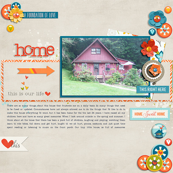 All Year Round: Foundations by Traci Reed and Jady Day Sketch and Story Starter from Simple Scrapper Premium Membership