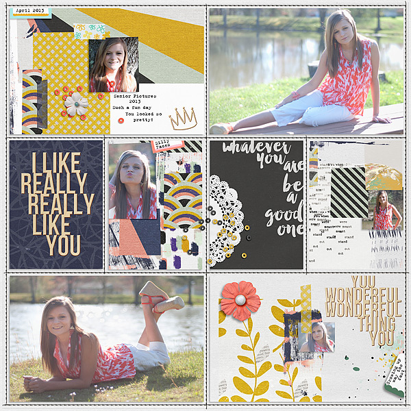 Meant To Stand Out by Valorie Wibbens Journalers No. 6 by Valorie Wibbens Haberdashery Hello by Valorie Wibbens Pockets No. 6 Stitched by Valorie Wibbens