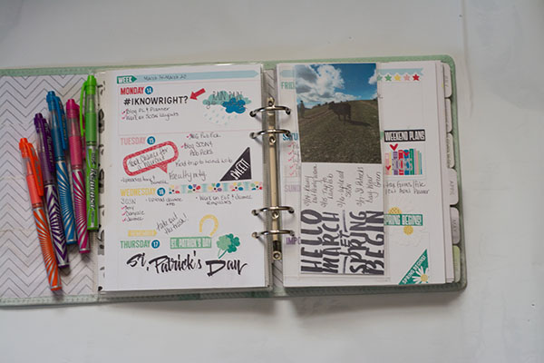 Story Planner 2016 March Kit by Just Jaimee