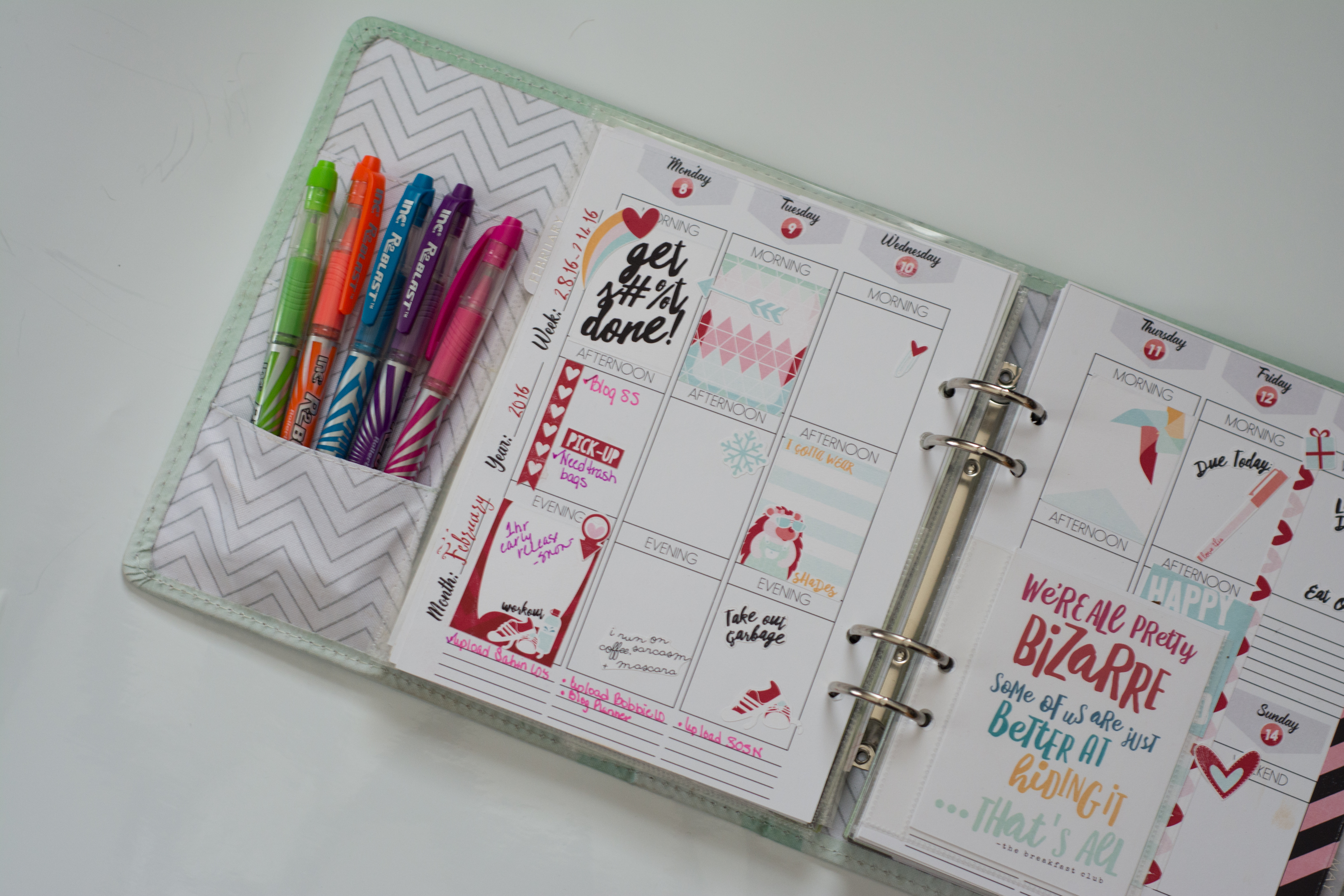 Story Planner 2016 February by Just jaimee
