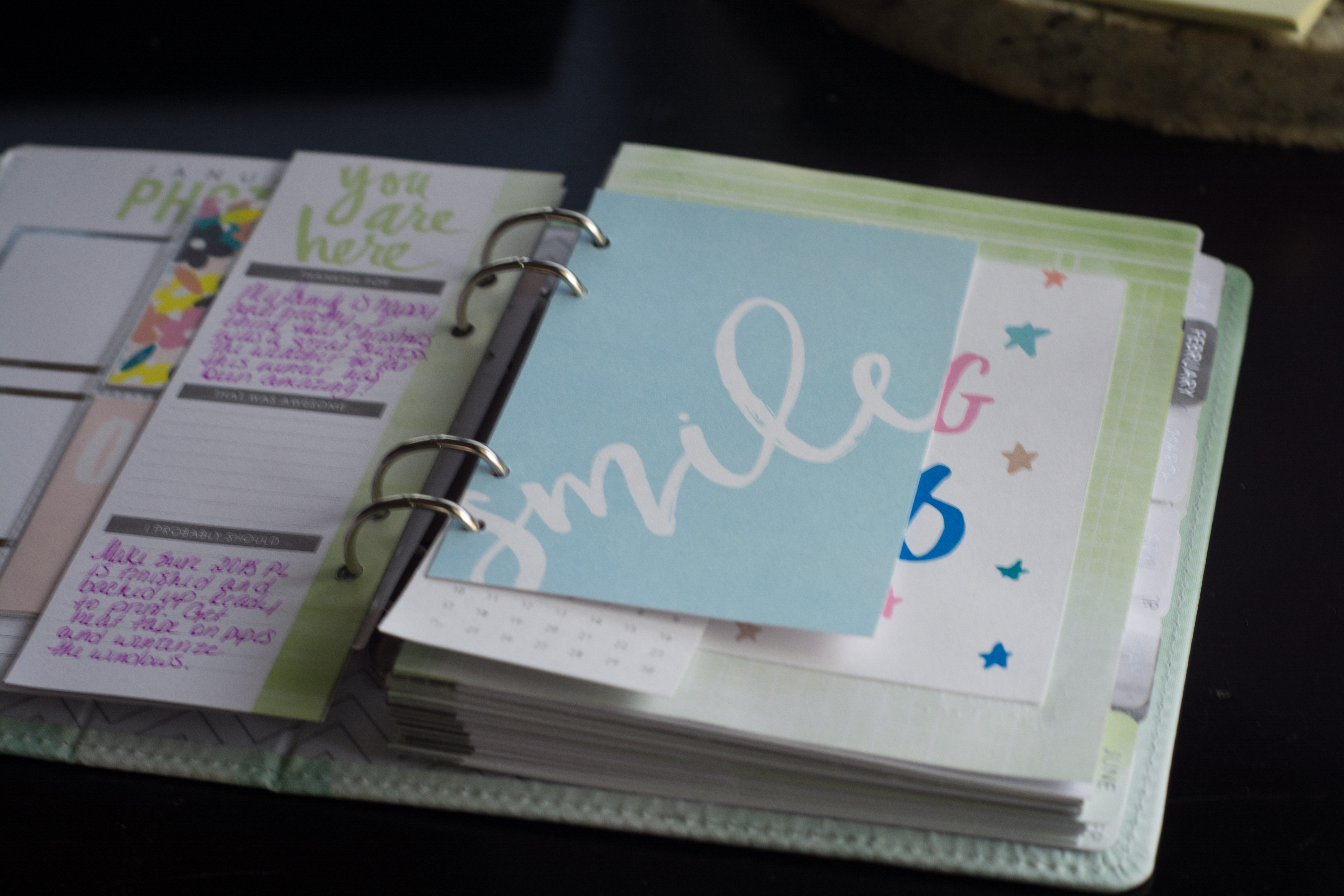 Using Story Planner 2016 January Collection by Just Jaimee