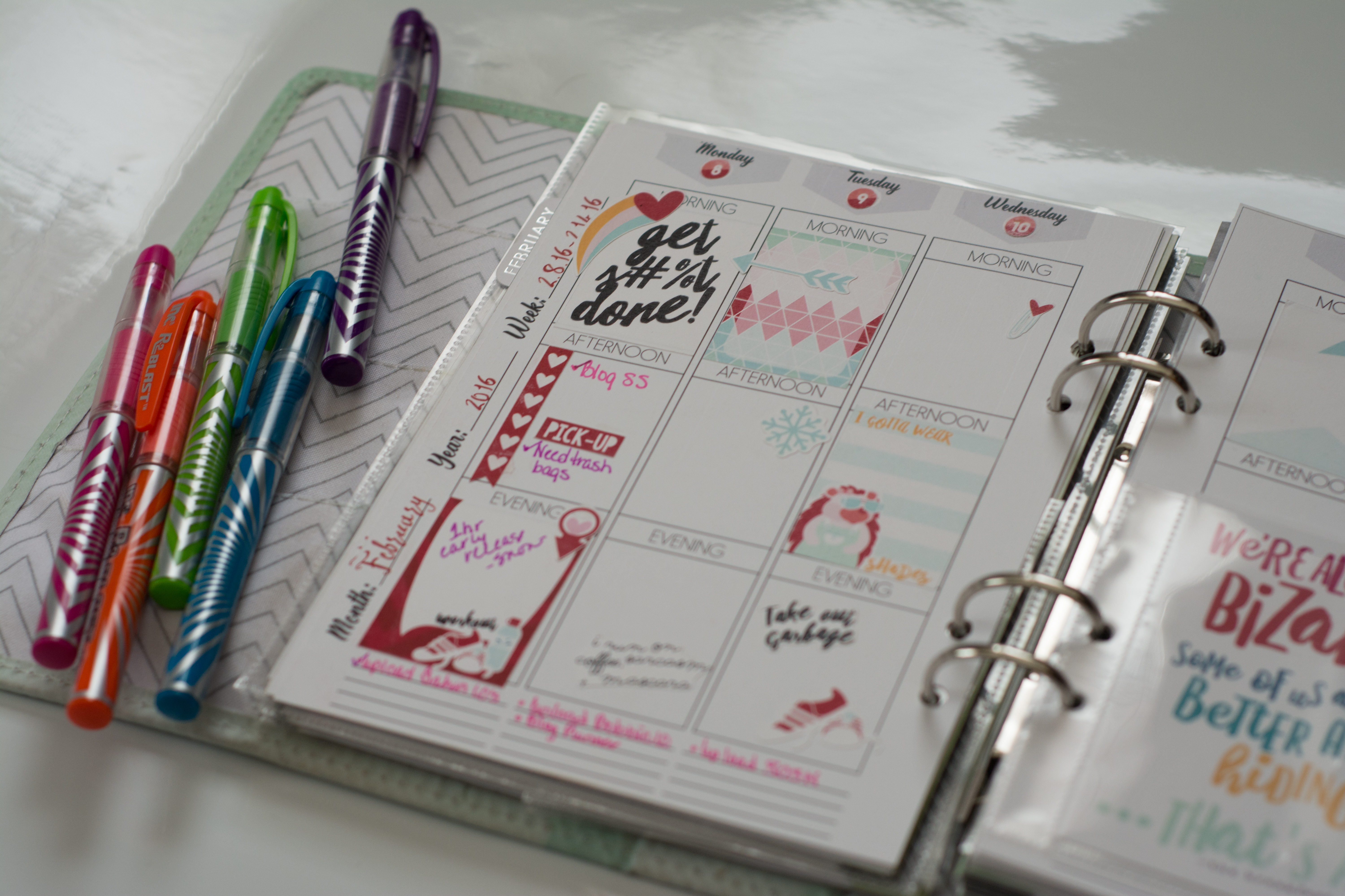 Story Planner 2016 February by Just jaimee