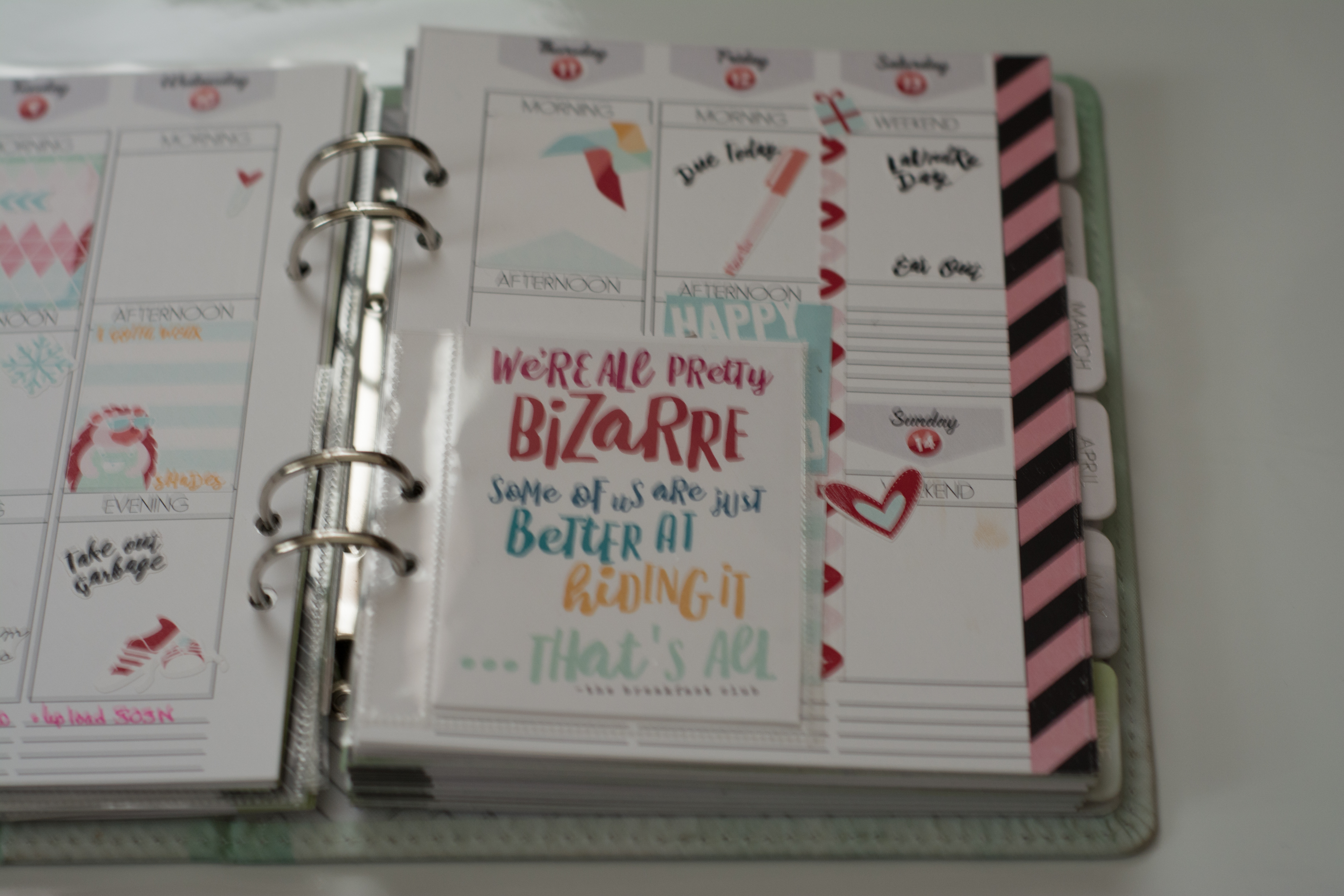 Story Planner 2016 February by Just jaimee