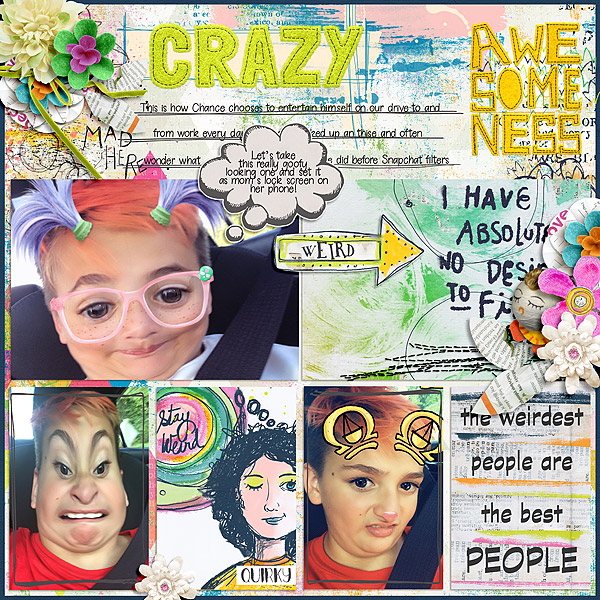 Stay Weird Collab Bundle by Etc. by Danyale and Little Butterfly Wings