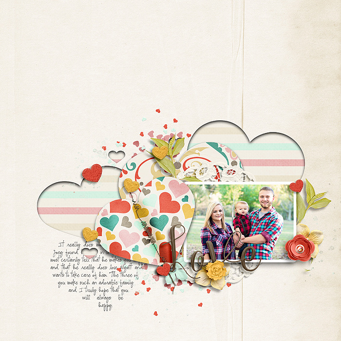 Shapin' Up: February by Crystal Livesay and Jimbo Jambo Designs Two Hearts by River~Rose