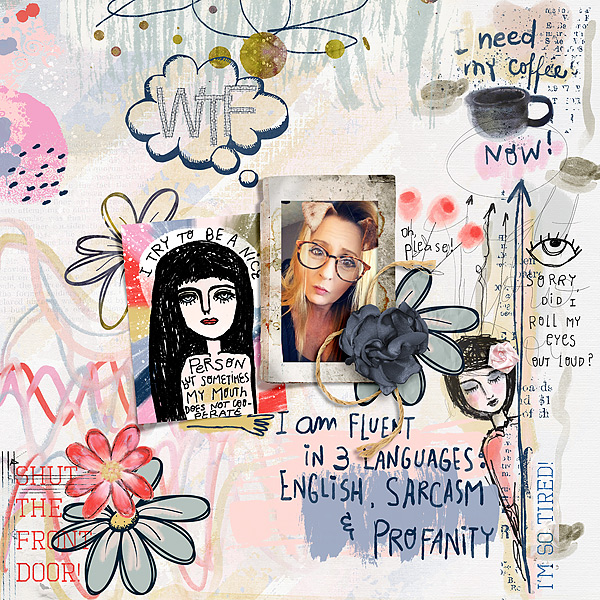 Dear Karma No3: I swear I'm Good kit by Etc. by Danyale and Little Butterfly Wings Dear Karma No3: I swear I'm Good Journal Cards by Etc. by Danyale and Little Butterfly Wings Dear Karma No3: I swear I'm Good Paint by Etc. by Danyale and Little Butterfly Wings