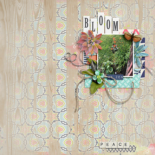 Succulent Garden Bundle by Etc. by Danyale Tales of Spring Templates by Pink Reptile Designs