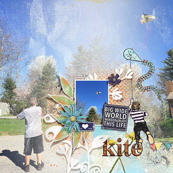 Adventure Calls by Lynn Grieveson Blooming {Dressed Down} by Fiddle-Dee-Dee