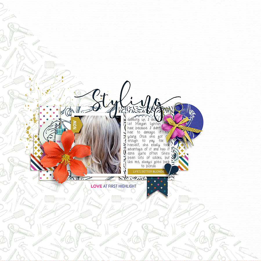 Styling Elements by KimB Designs Styling Papers by KimB Designs Quick Scraps Vol. 6 by Anita Designs