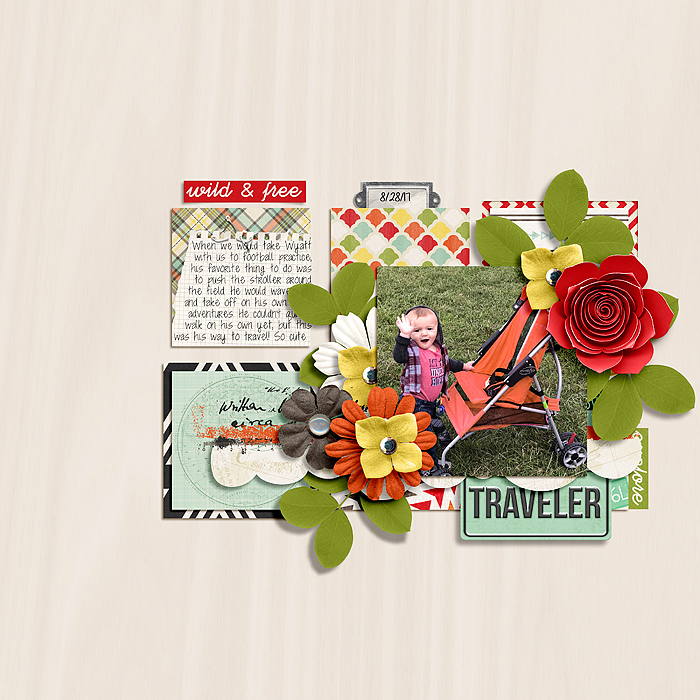 Travel the World Collection by River~Rose Insta Scraps Templates by Crystal Livesay