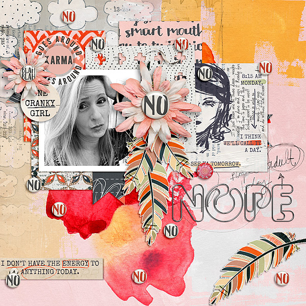 Dear Karma: #01 by Etc. by Danyale and Little Butterfly Wings Dear Karma: #01 Journal Cards by Etc. by Danyale and Little Butterfly Wings Template from Simple Scrapper