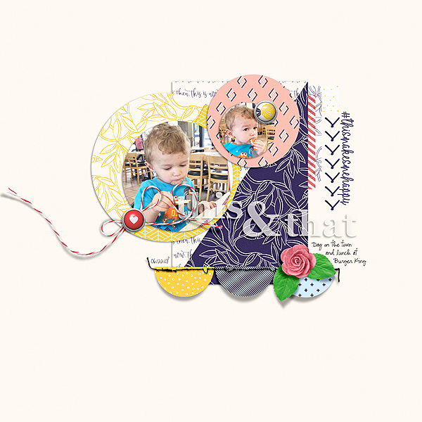 This and That | Paper Pack by Sabrina's Creations This and That | Element Pack by Sabrina's Creations Sculpted Circle Templates by Scrapping With Liz