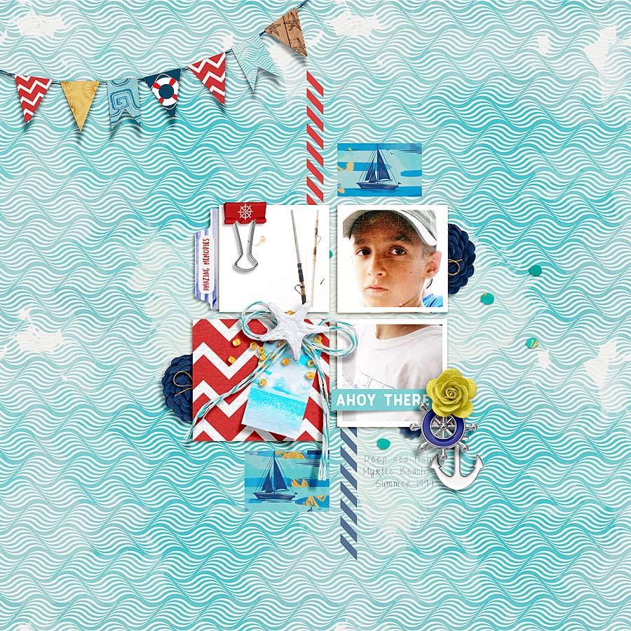Anchors Away | Papers by Rachel Etrog Designs Anchors Away | Elements by Rachel Etrog Designs Make It Count: August 2018 | Templates by Anita Designs