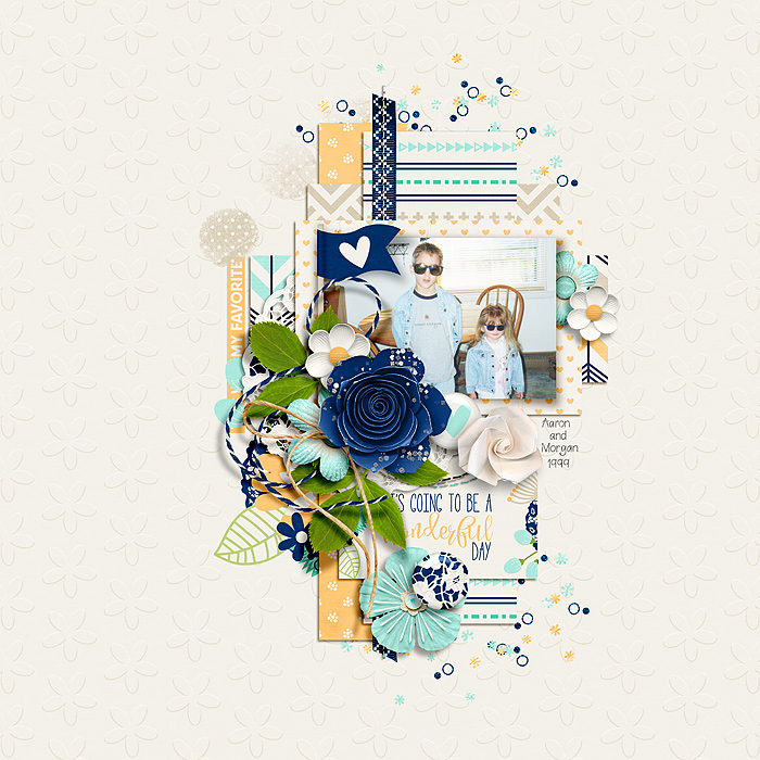 One Fine Day Collection by River~Rose Crystal's Layered Templates Set 8 by Crystal Livesay