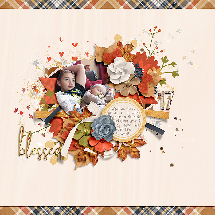 Thankful Hearts Collection by River~Rose Picture Perfect Templates by Crystal Livesay