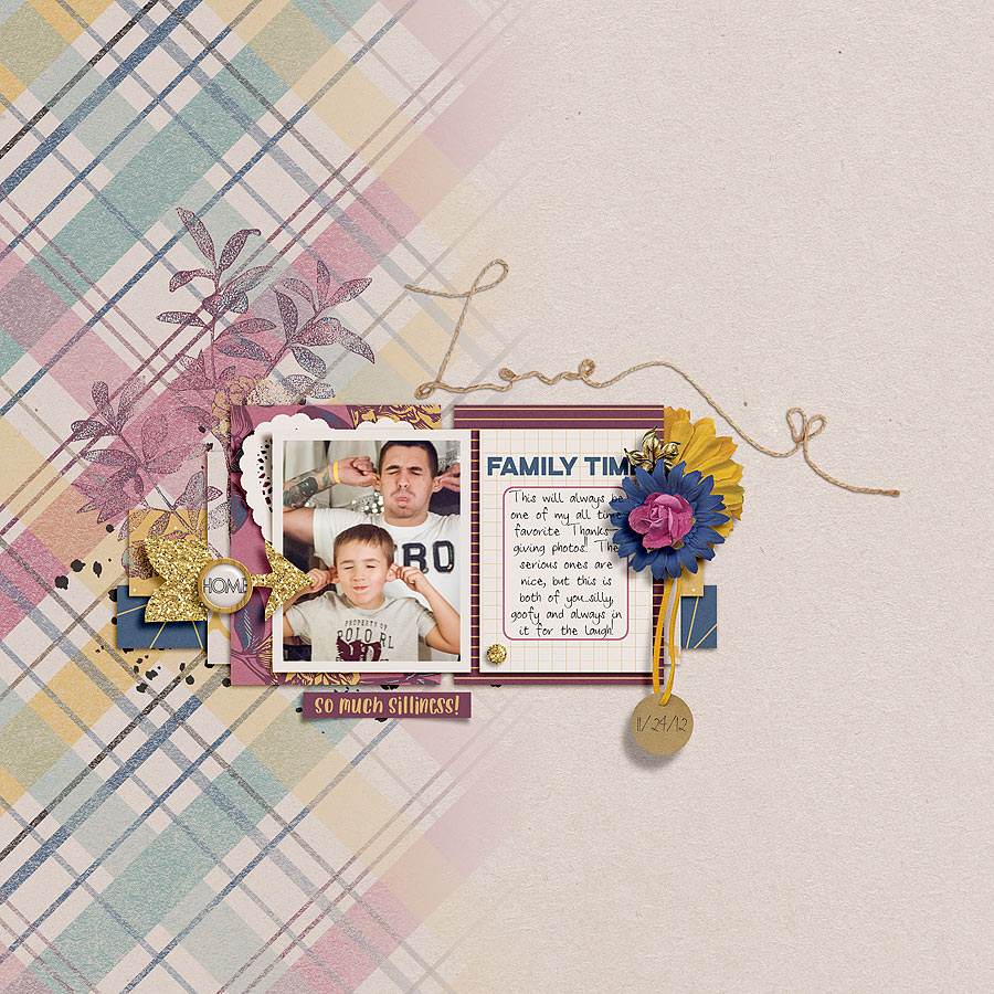 Hearth and Home Mini Kit by Dawn by Design Quick Scraps Vol. 6 by Anita Designs