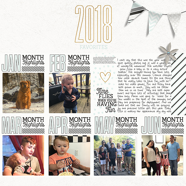 Year in Review Kit - Storyteller 2018 December Add-on by Just Jaimee Year in Review Journal Cards - Storyteller 2018 December Add-on by Just Jaimee