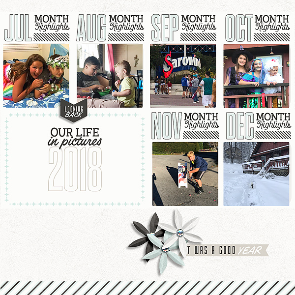 Year in Review Kit - Storyteller 2018 December Add-on by Just Jaimee Year in Review Journal Cards - Storyteller 2018 December Add-on by Just Jaimee