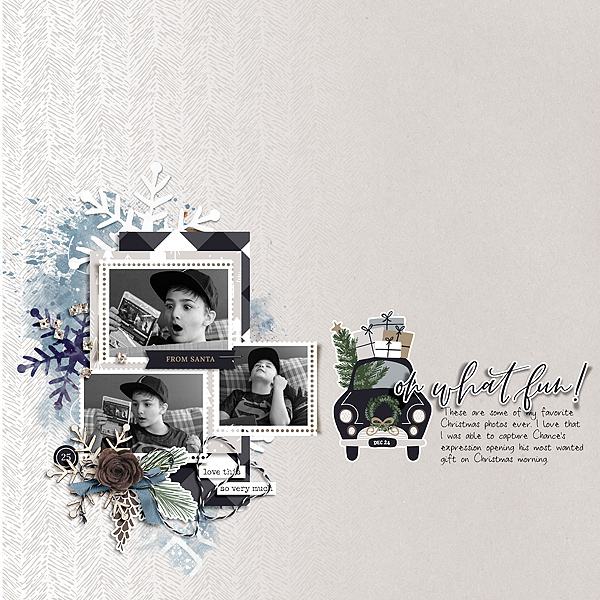 White Christmas Papers by Sahin Designs White Christmas Elements by Sahin Designs Winter Paint by Lynn Grieveson Creekside Elements by Lynn Grieveson Clean and Simple n31 by Sabrina's Creations