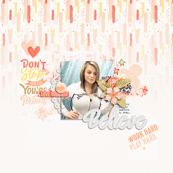 Don't Stop Believing Mini Theme Kit Bundle - Storyteller January 2019 Add-on by Just Jaimee