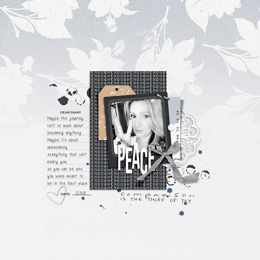 I Am Enough Papers by Dawn by Design I Am Enough Elements by Dawn by Design I Am Enough Alphas by Dawn by Design