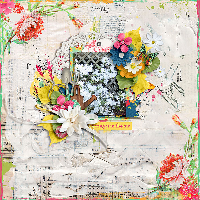 Bring May Flowers Collection by River~Rose and Studio Basic February Happened Templates by Crystal Livesay