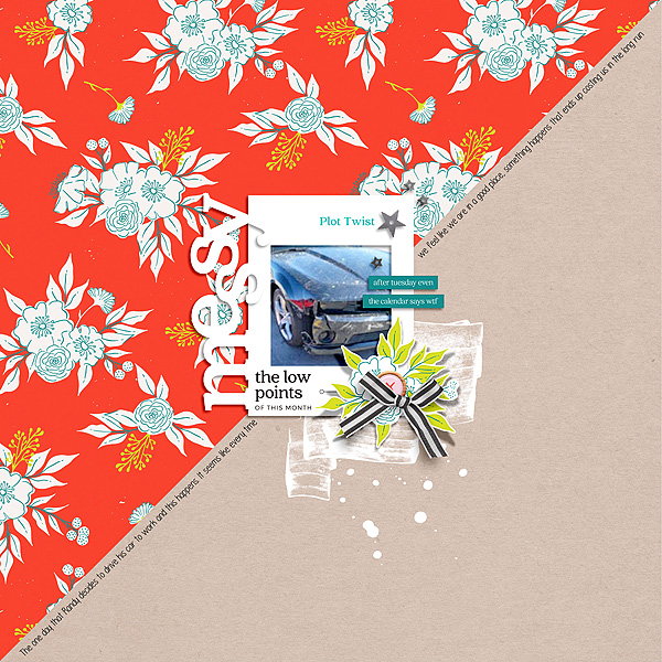 Messy Life Papers by Sahin Designs Messy Life Elements by Sahin Designs