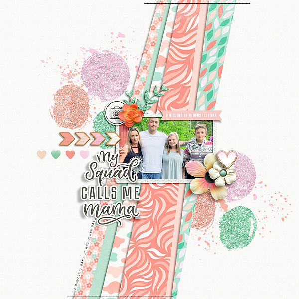 Mom Life Mini Theme Kit - Storyteller May 2019 Add-on by Just Jaimee Sketched Template November 2016 by Just Jaimee