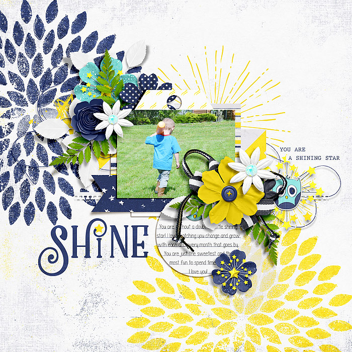 Counting Stars Collection by River~Rose Ying Yang by Crystal Livesay and Jimbo Jambo Designs