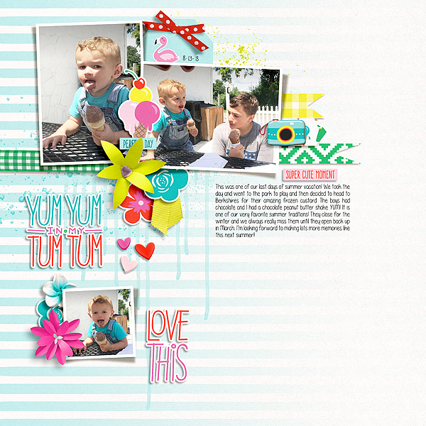 Description: Bright Days by Mommyish We Are Family {Dressed Down} by Fiddle-Dee-Dee Designs