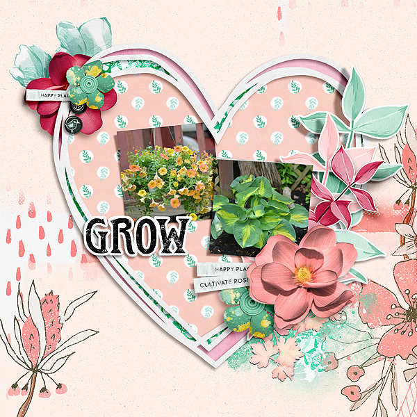 Sanctuary Kit by Lynn Grieveson Hearts Galore Templates 5 by Scrapping with Liz