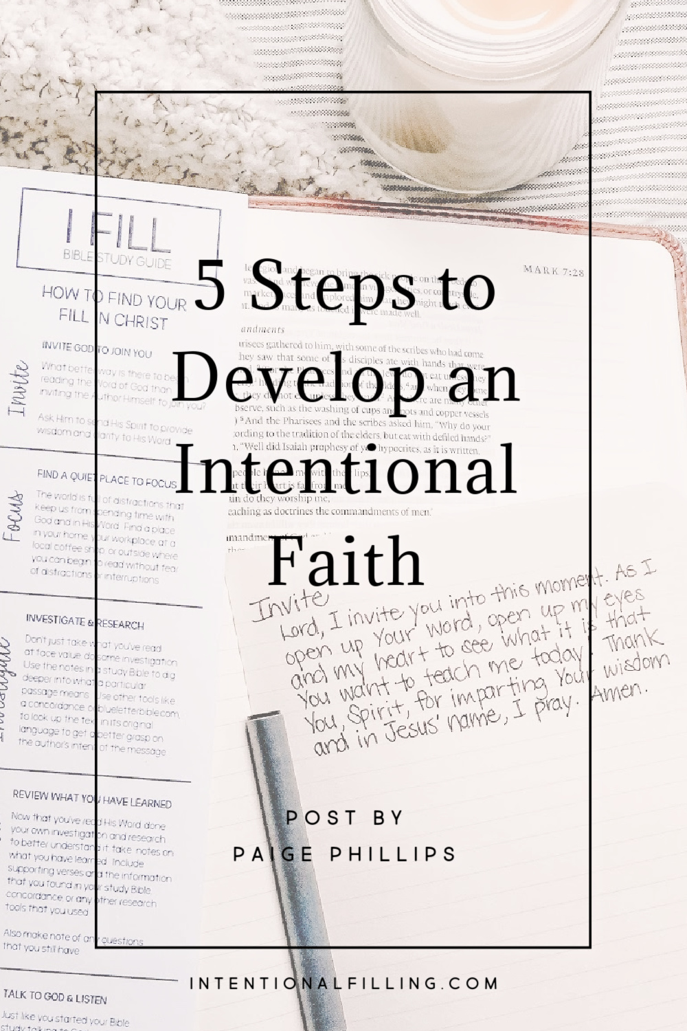 5 Steps to Develop an Intentional Faith