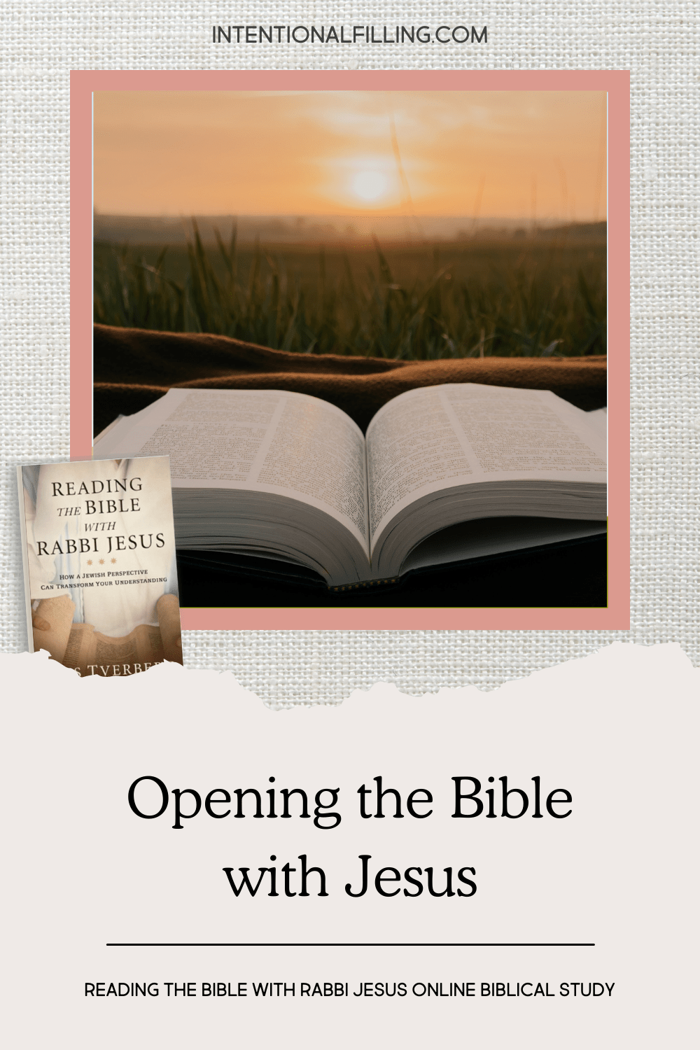 Week One | Opening the Bible with Jesus