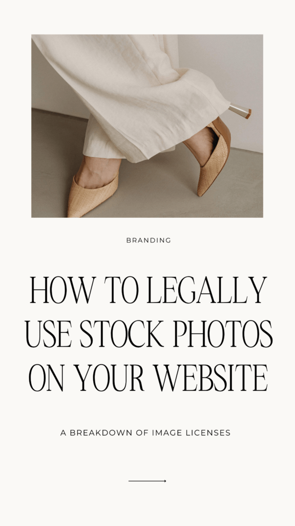 How to legally use stock photos on your website