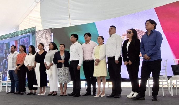 Rinde 2do Informe legislativo la Diputada Federal Karina Pérez Popoca en San Andrés Cholula