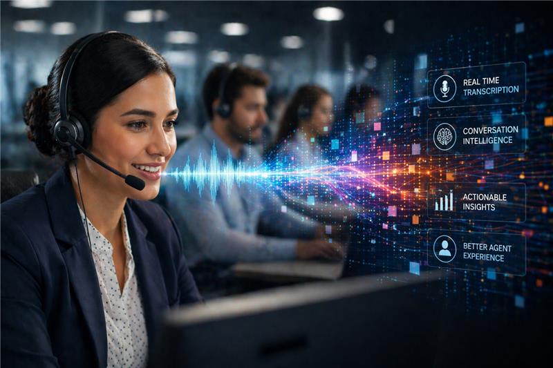 Delivering Real ‑Time Transcription at Enterprise Scale for a Fortune 100 US Automobile Manufacturer  