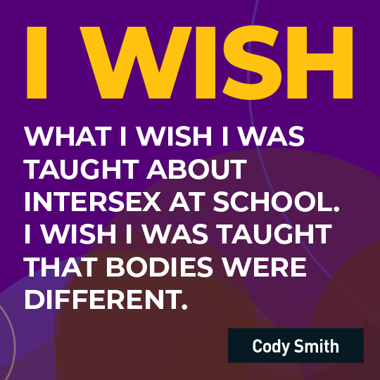 Including Intersex in educational settings