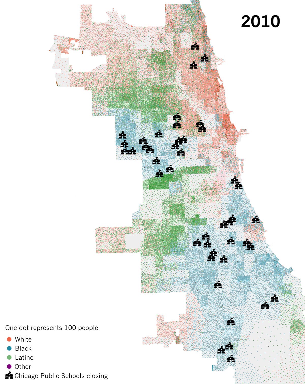 Mapping Chicago S Racial Segregation FIRSTHAND Segregation WTTW Segregation 2010 Map 01 01 