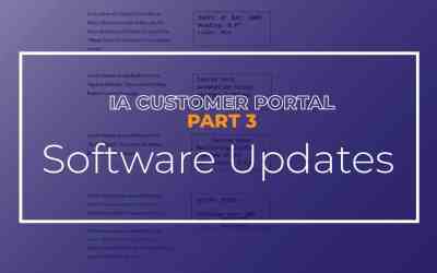 Software Updates | IA Customer Portal