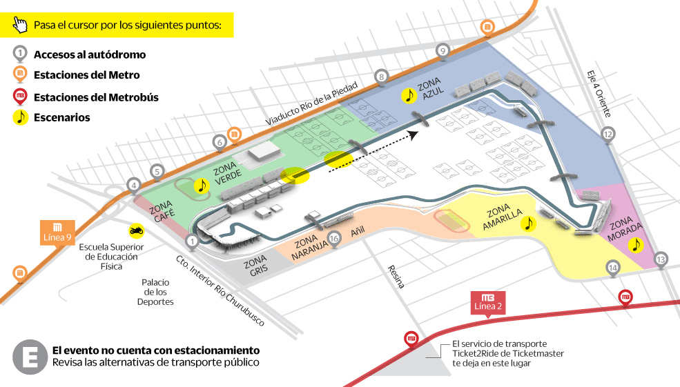 El Universal Manual De F1 Para El Gp De Mexico