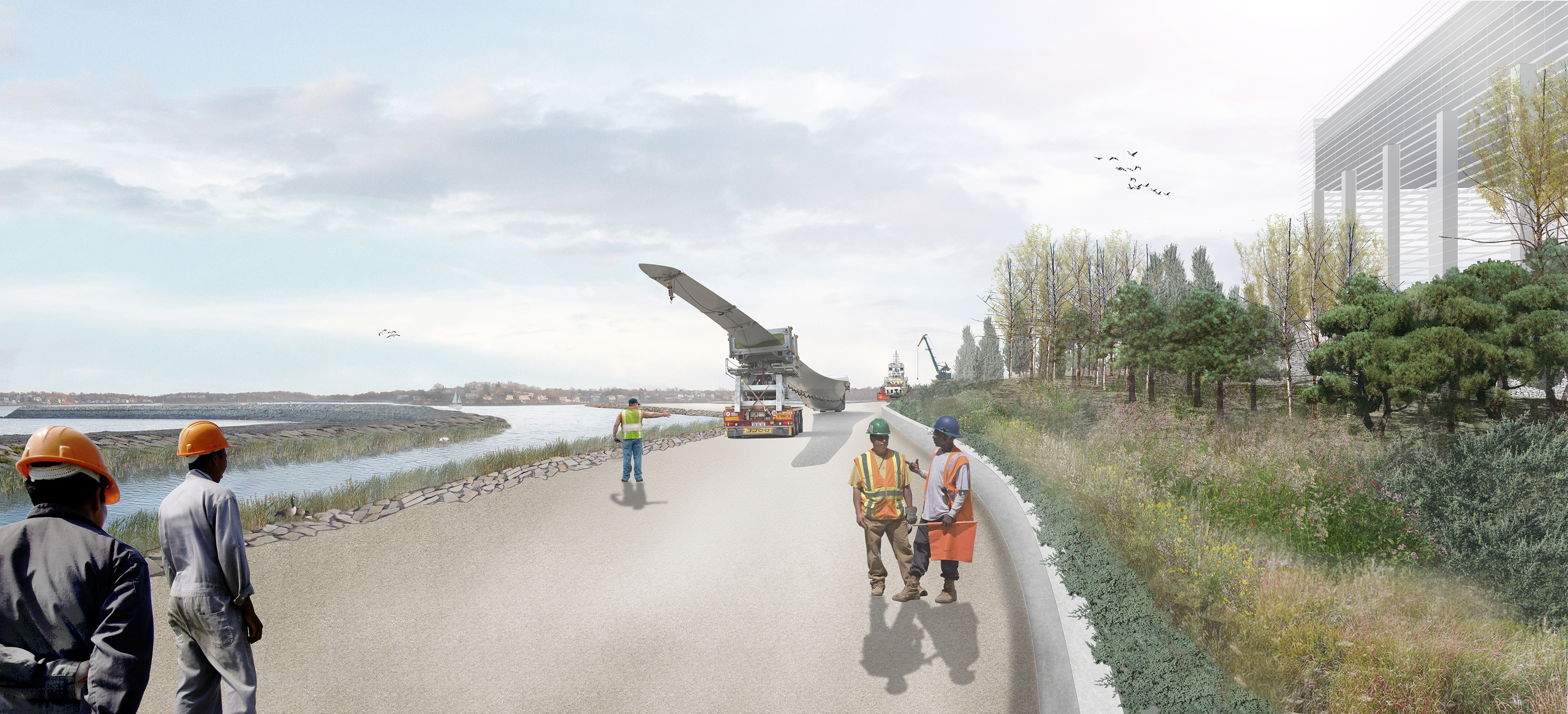 Salem Power Plant Waters Edge