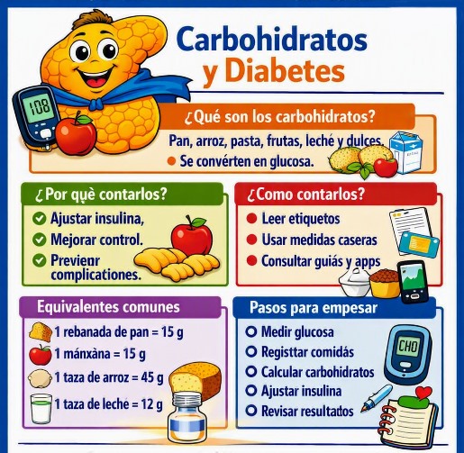 conteo de carbohidratos