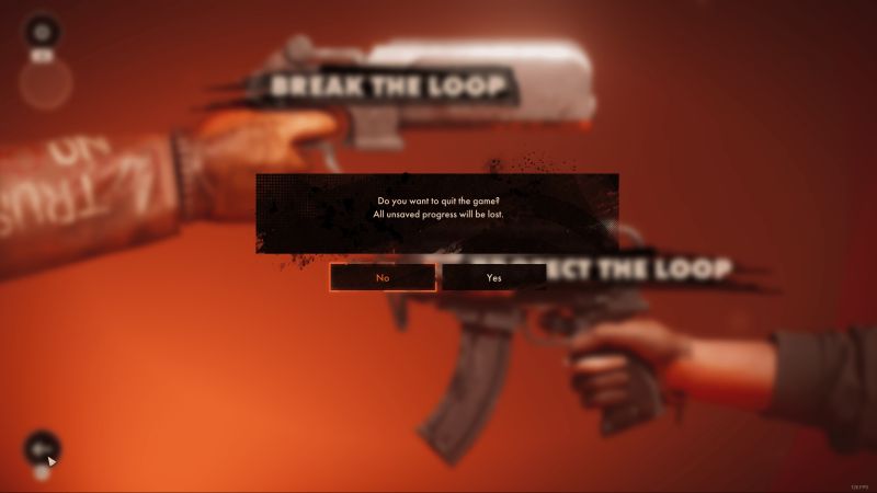 In Game Deathloop Interface In Game - Full HD Gradient Photos for Desktop