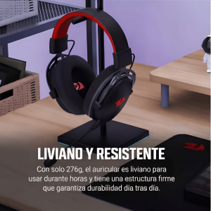 Auricular Redragon Cragblade H541 Cableado BLACK