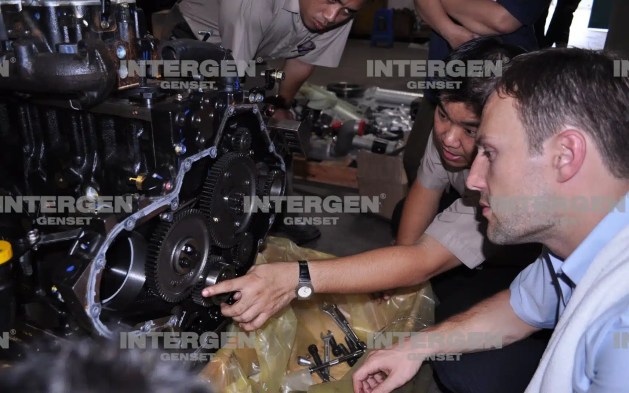 pemeriksaan dan pemeliharaan intergen genset
