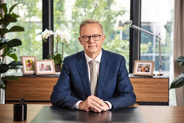 Australian Prime Minister Anthony Albanese.