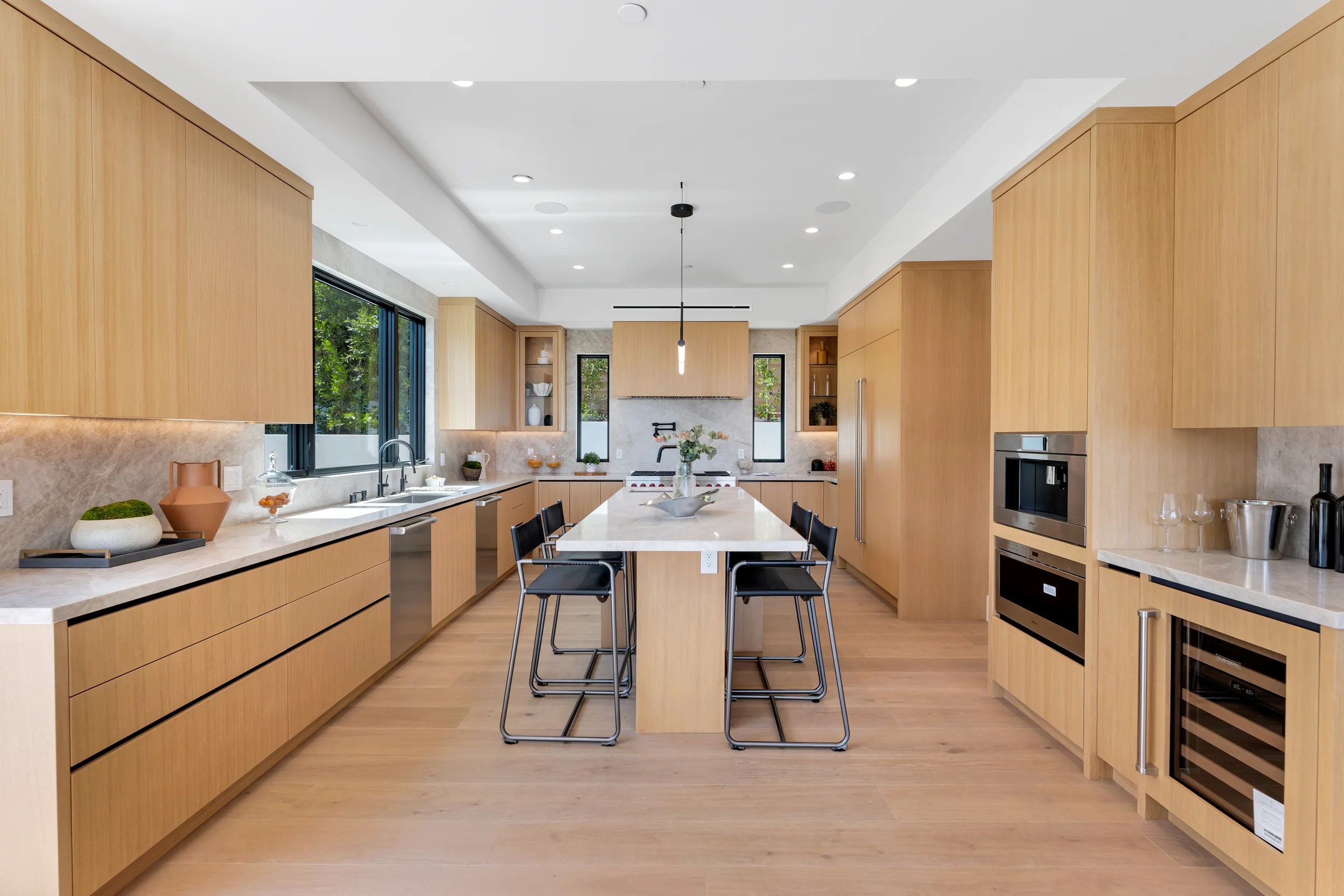 Luxury interior design project- Encino Hills Kitchen Design