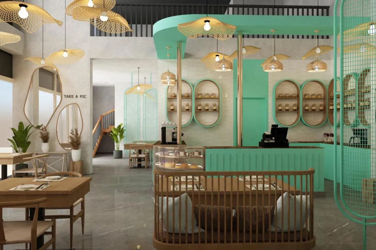 Coffee shop interior design Abu Dhabi